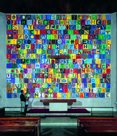 St Francis Mural